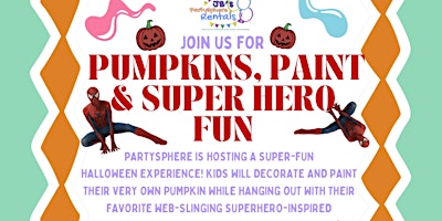 Pumpkins, Paint, & Superhero Fun