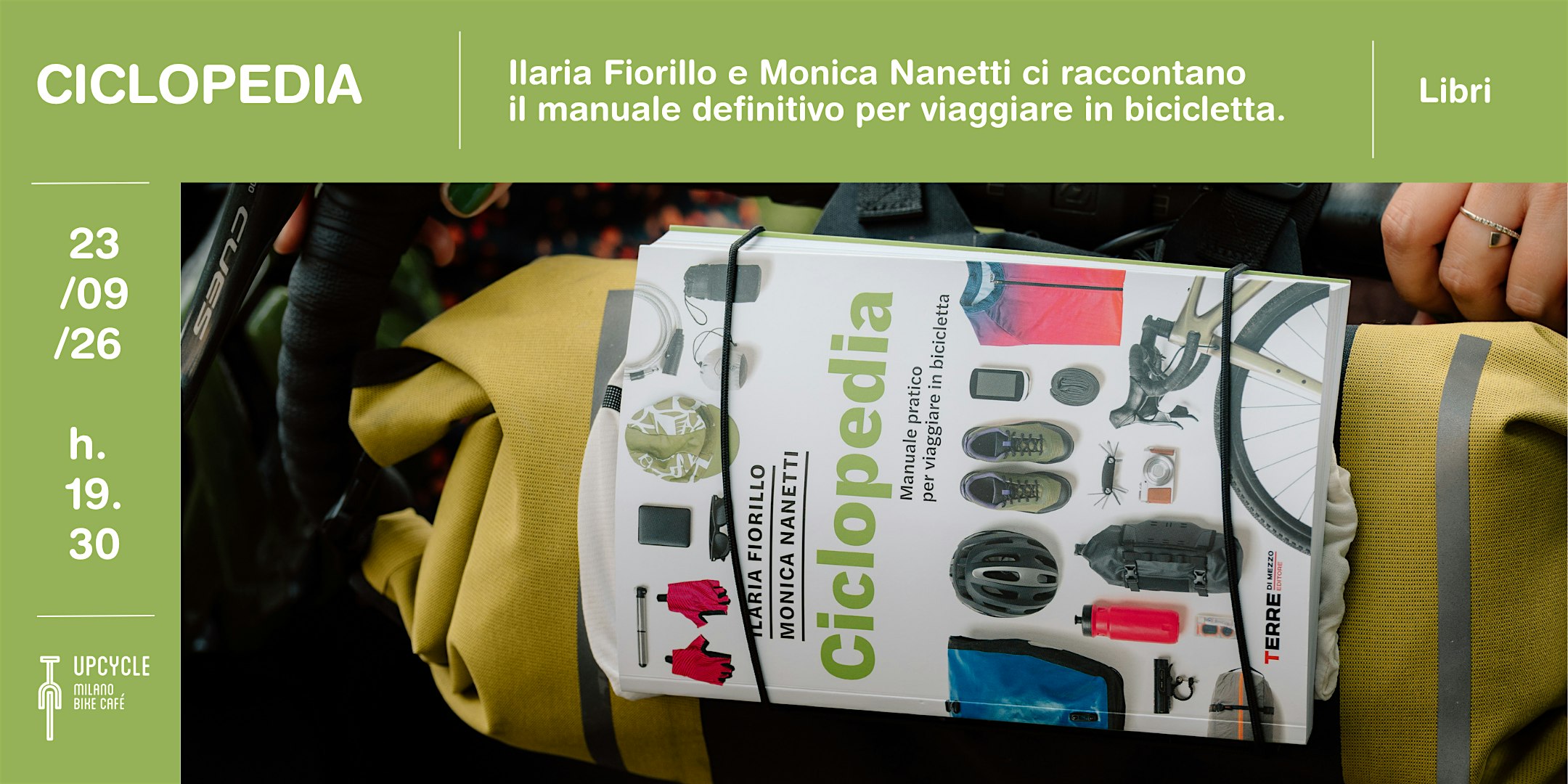 Presentazione: Ciclopedia, manuale pratico per viaggiare in bicicletta