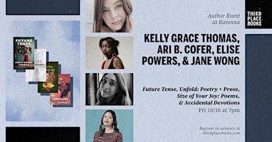 Kelly Grace Thomas, ari b. cofer, Elise Powers, and Jane Wong