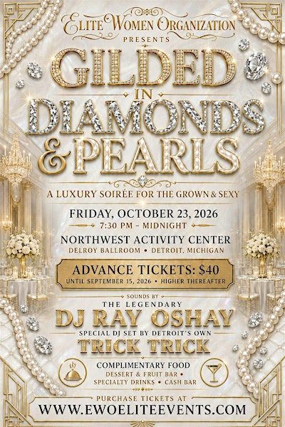 GILDED in Diamonds & Pearls