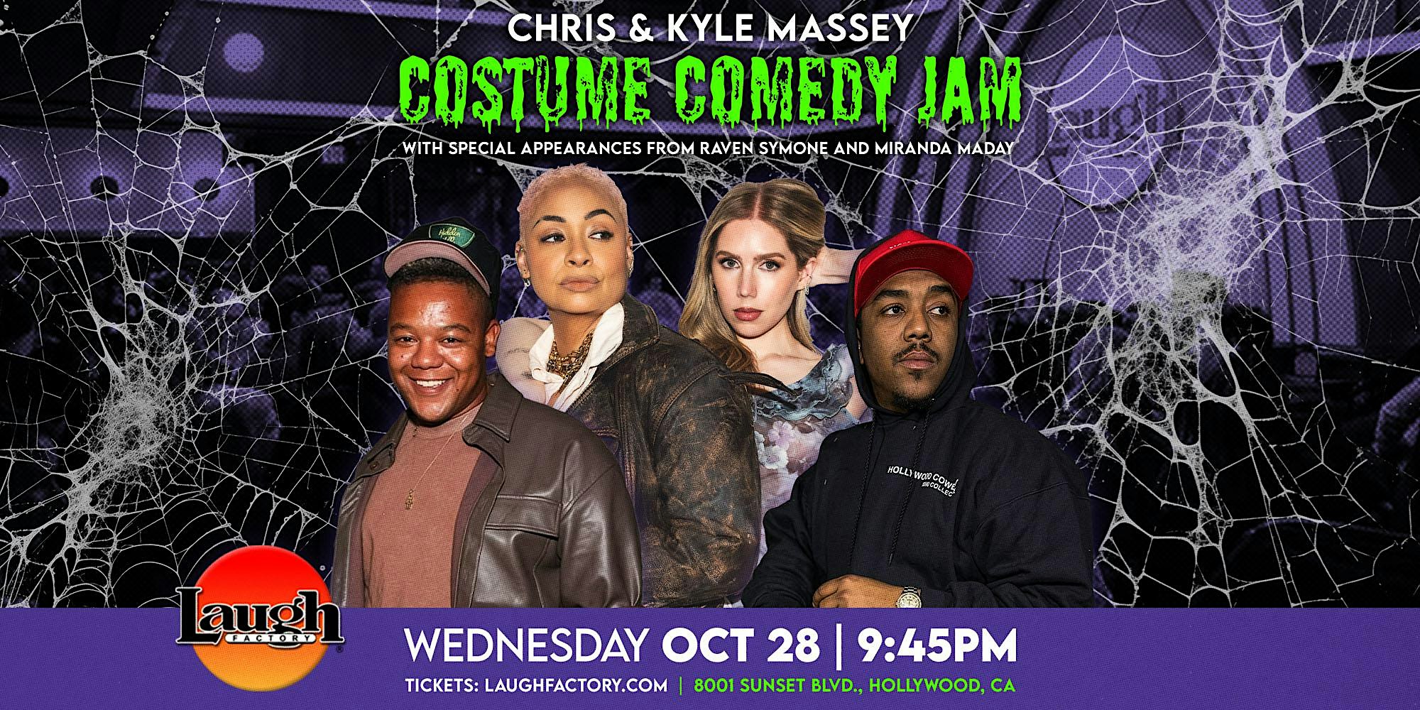 Massey Brothers Costume Comedy Jam 10:00PM
