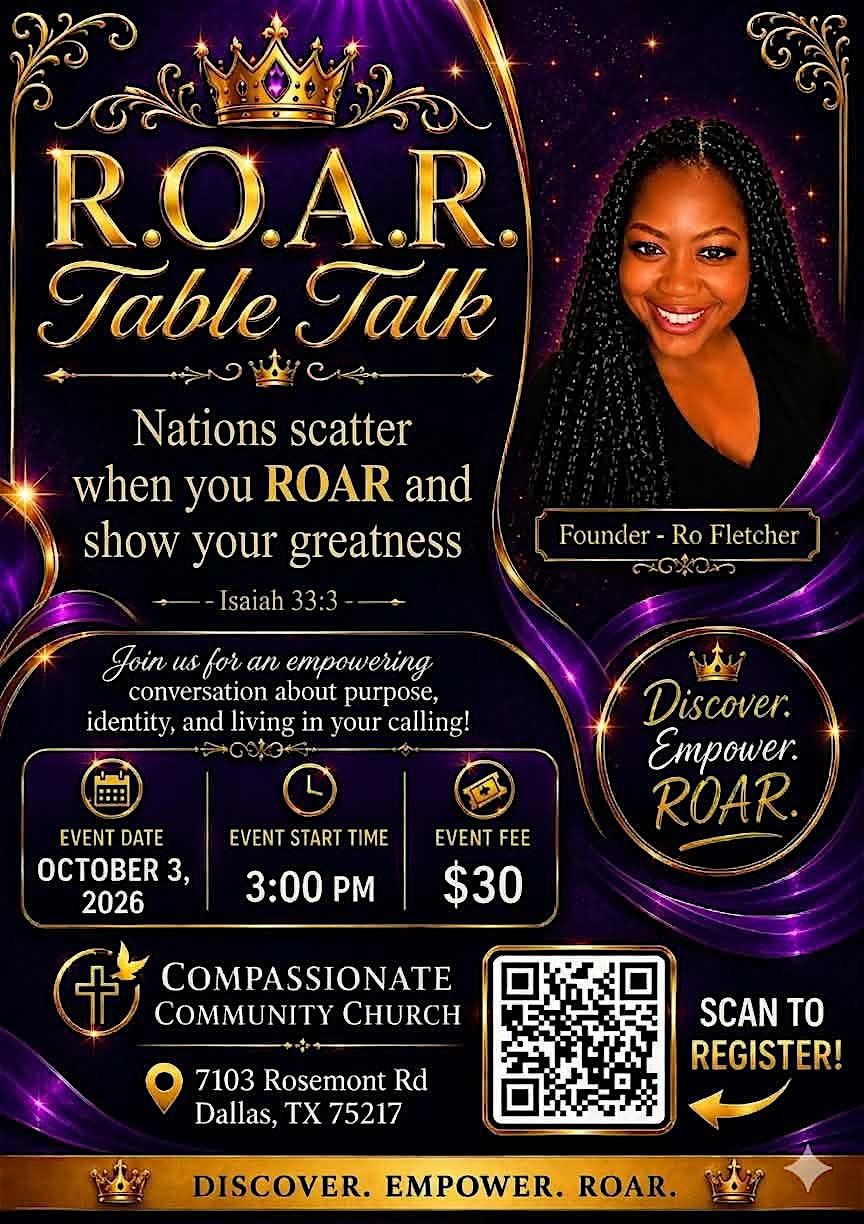 ROAR Round Table Let’s talk Freely!!