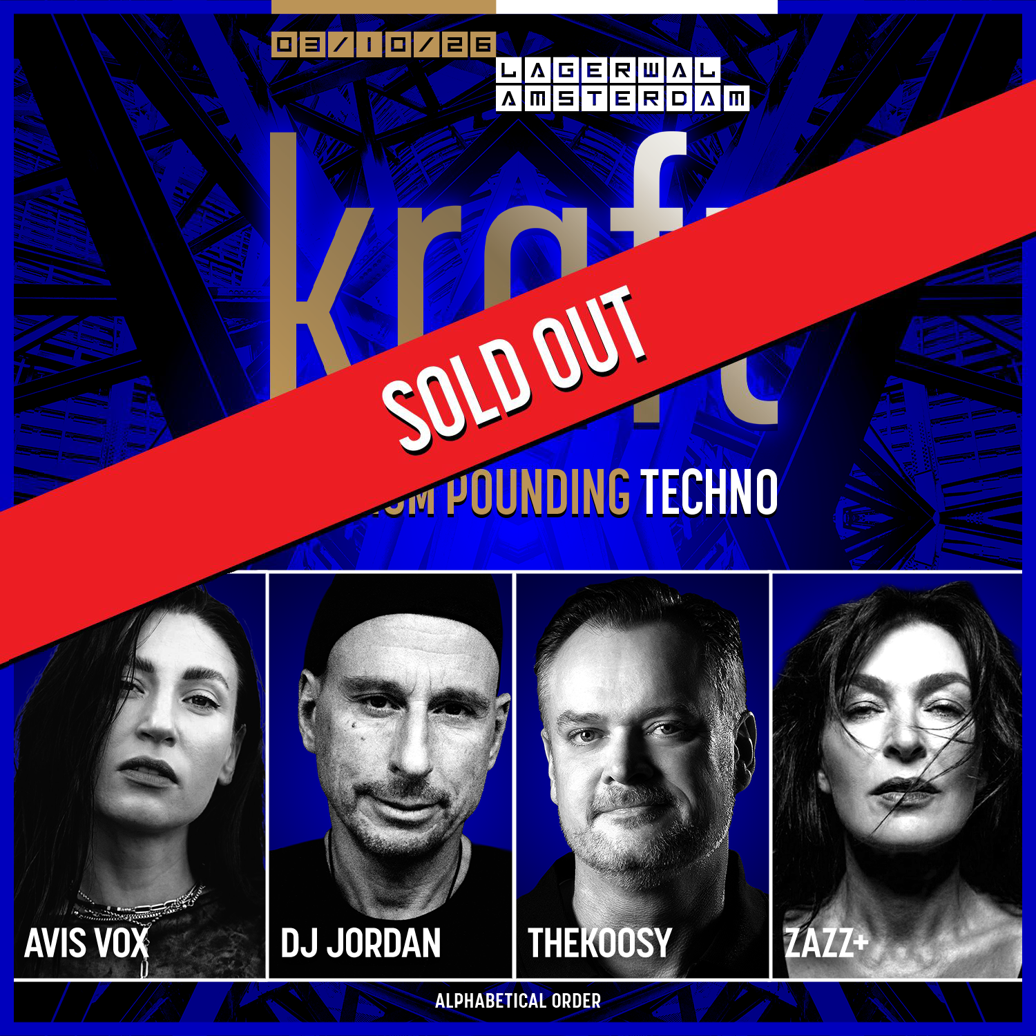 KRAFT Premium Pounding Techno 3rd of October 2026