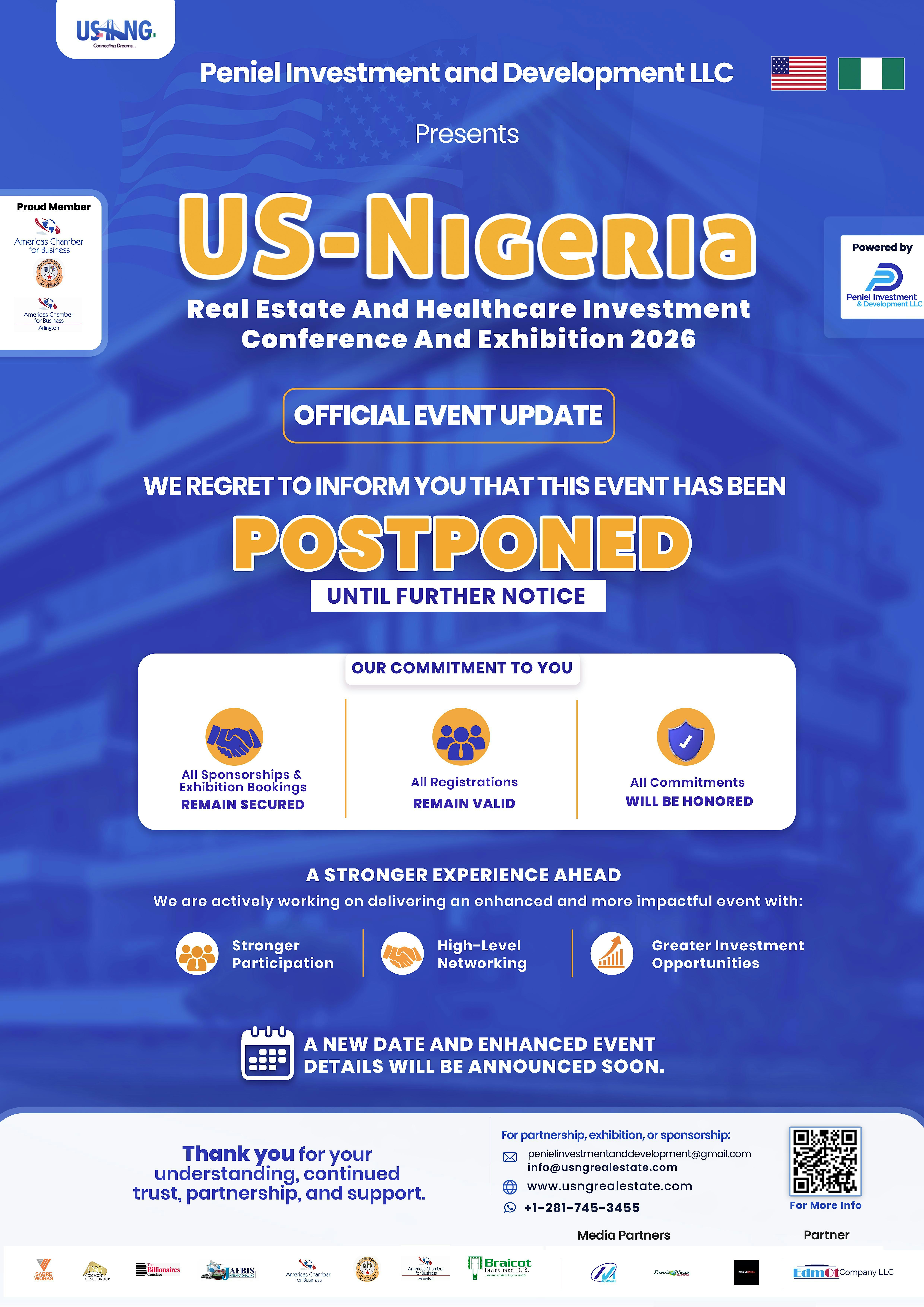 US-Nigeria Real Estate & Healthcare Investment Conference and Exhibition