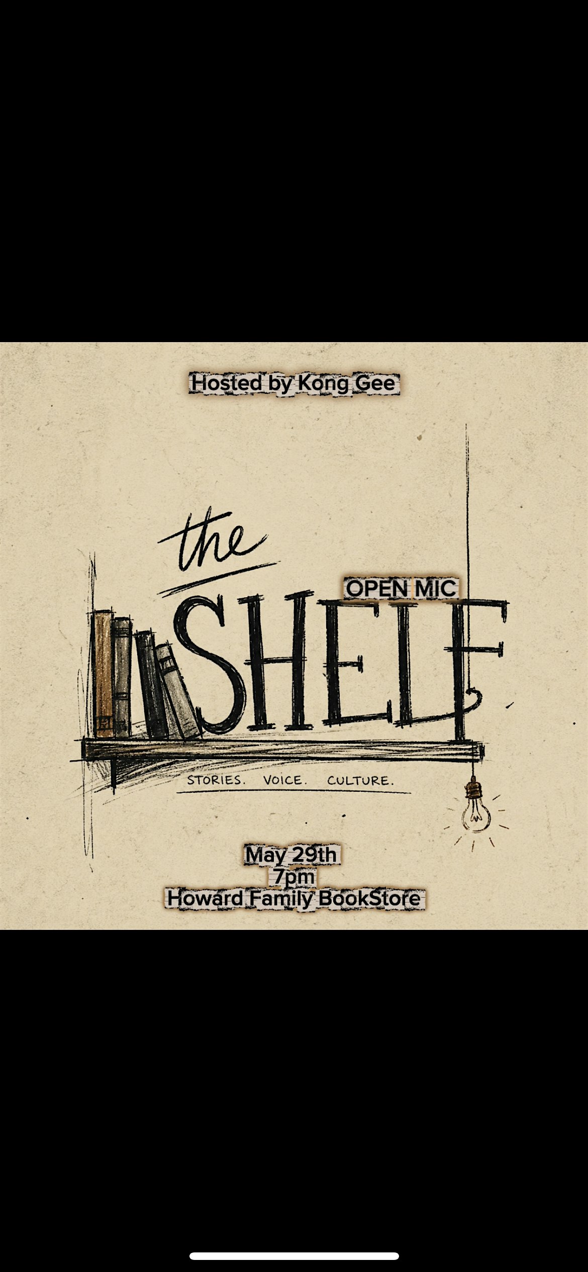 The Shelf Open Mic Series