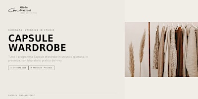 Capsule Wardrobe — Il Guardaroba Essenziale_ Corso Completo in presenza