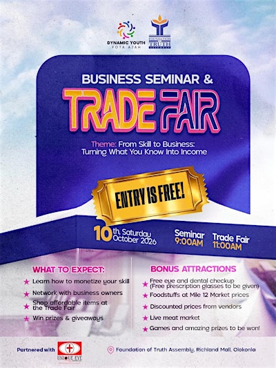 Dynamic Youth Business Seminar & Trade Fair 2026