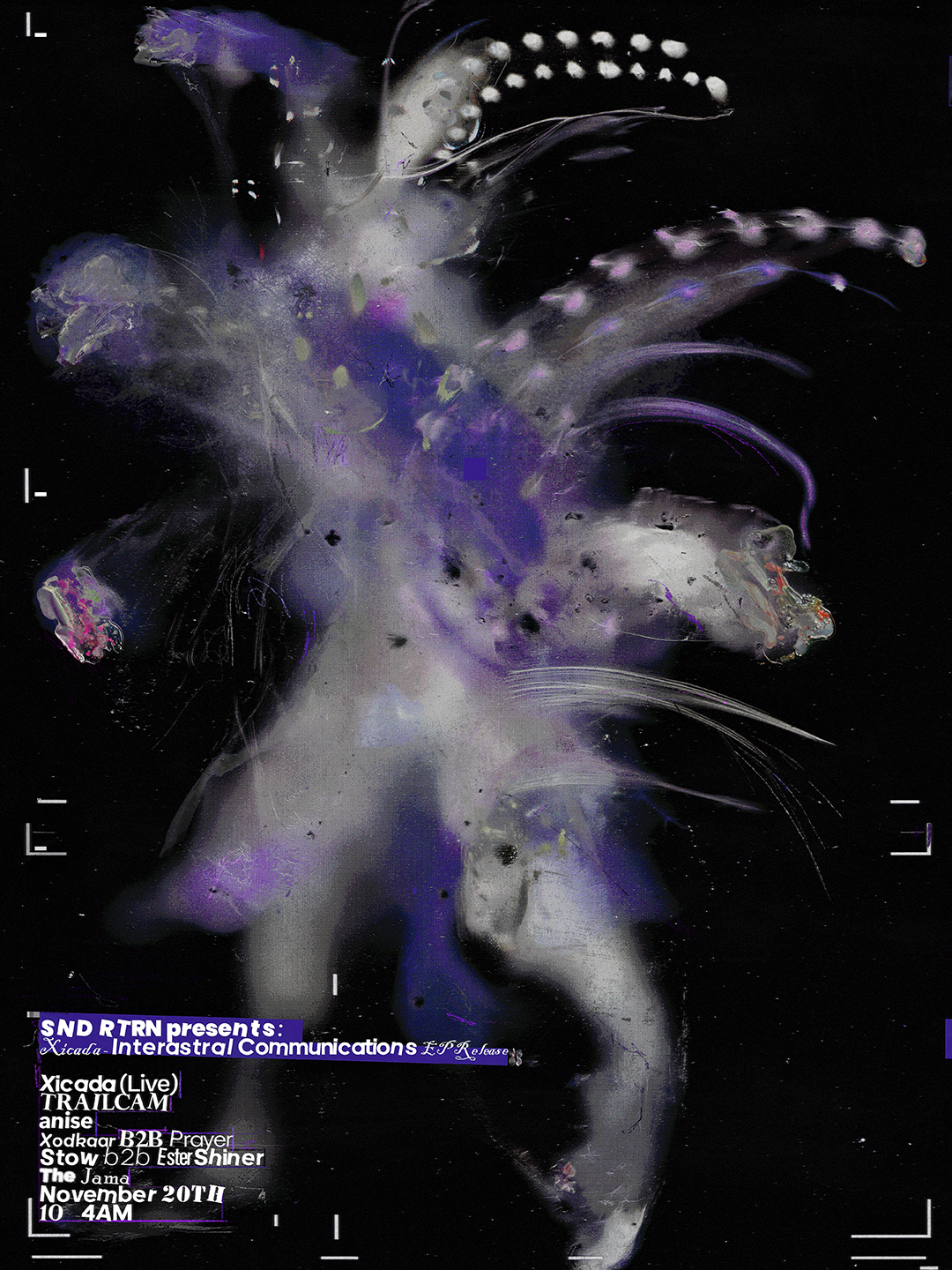 snd.rtrn presents: Xicada / Interastral Communications EP Release