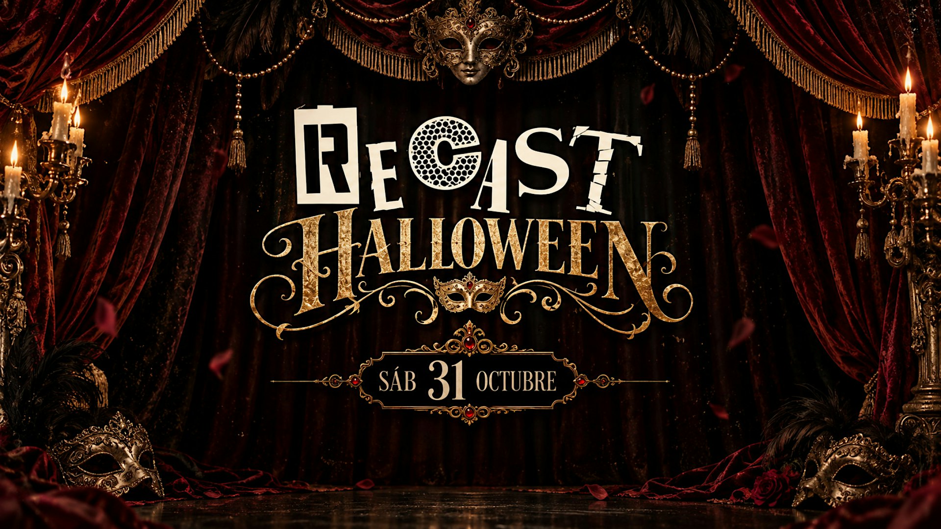 RECAST HALLOWEEN – La fiesta donde vos sos el show