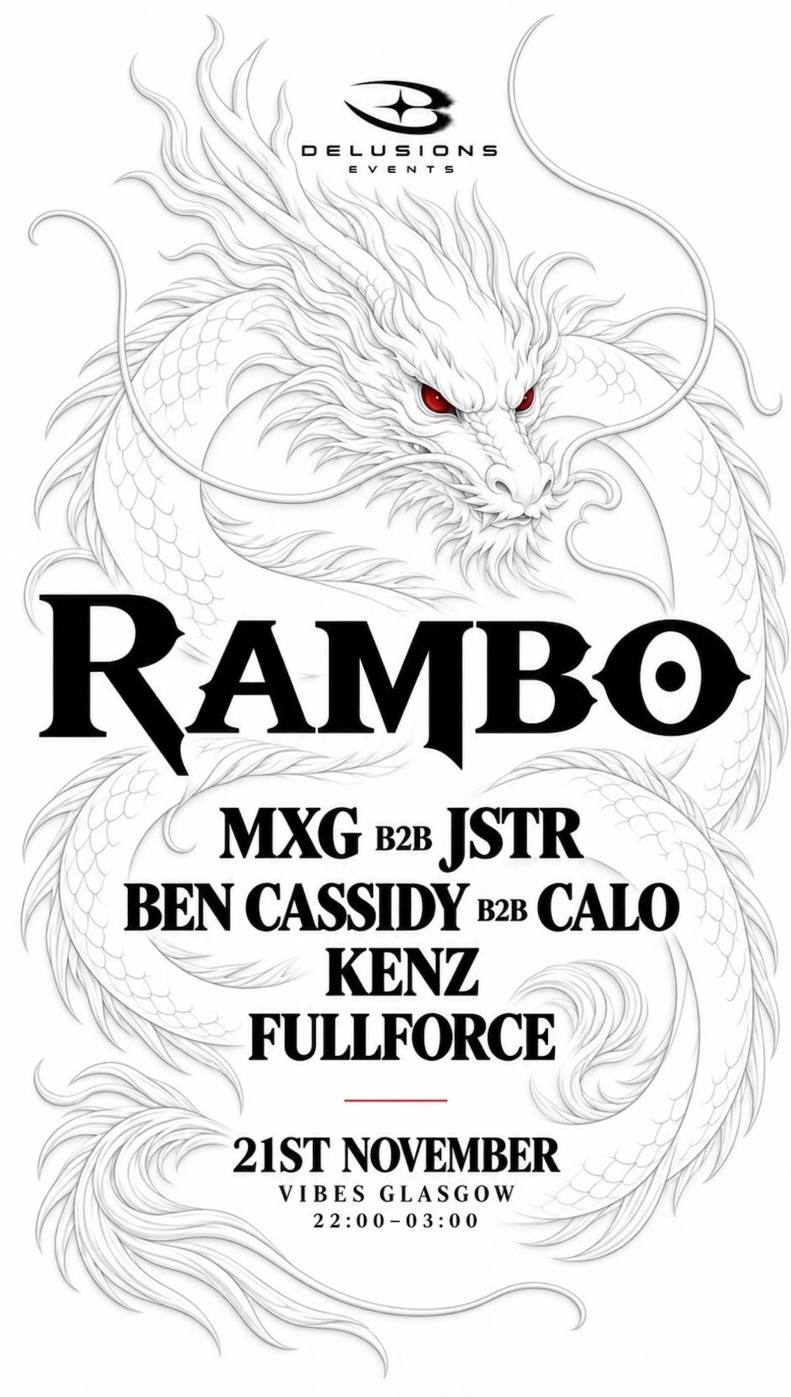 Delusions presents: RAMBO +support