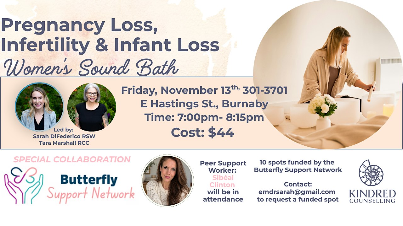 Sound Bath Meditation for Pregnancy Loss, Infertility & Infant Loss
