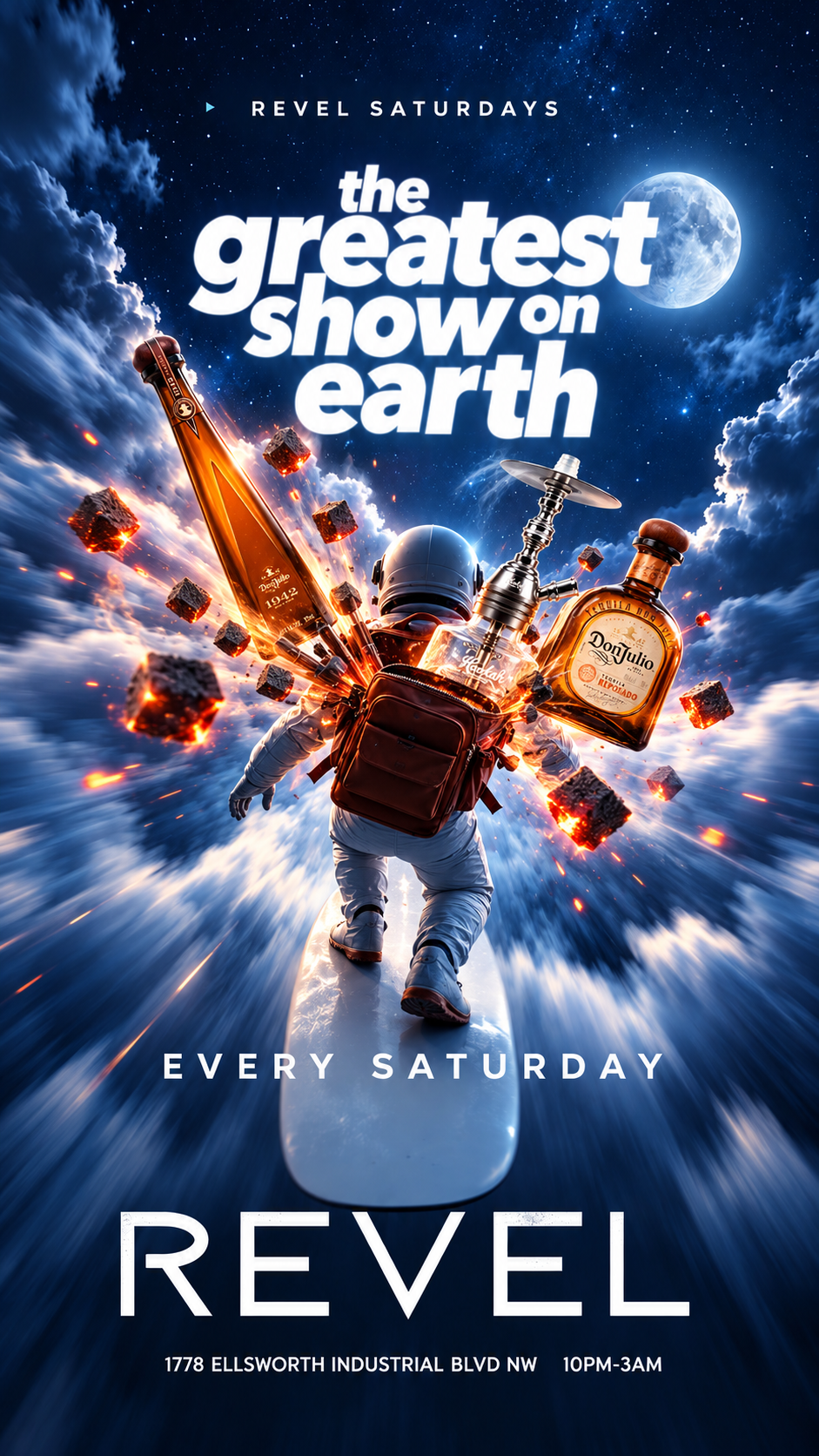 G.S.O.E : REVEL SATURDAYS