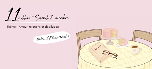 11e édition - Club de lecture "Amour, relations et désillusions"