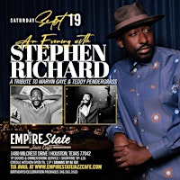 Stephen Richard  Tribute to Marvin Gaye & Teddy Pendergrass