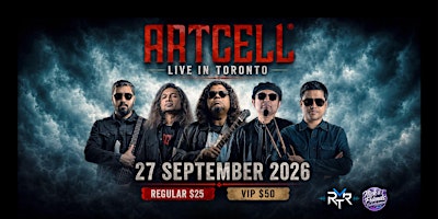 ARTCELL – Live in Toronto | Sept. 27
