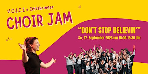 CHOIR JAM - V.O.I.C.E x Ottakringer - "Don't stop believin'"