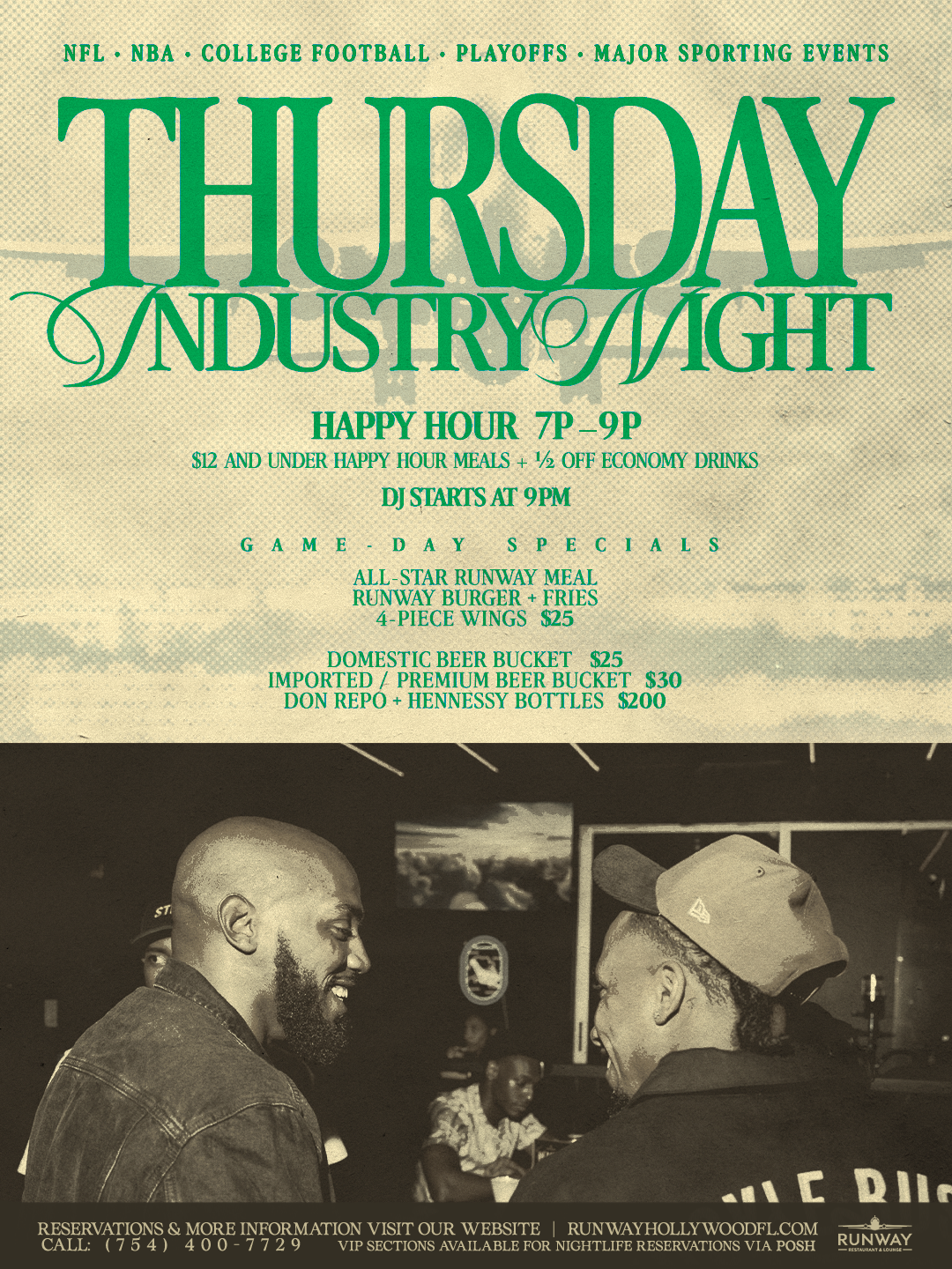 Thursday Industry Night @ Runway