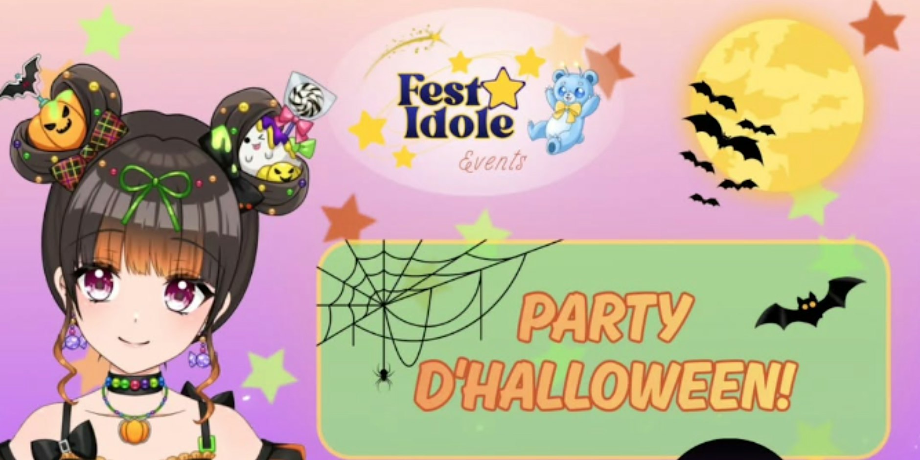 Fest✰Idole - J-Pop Halloween Party (RPD + Karaoke)