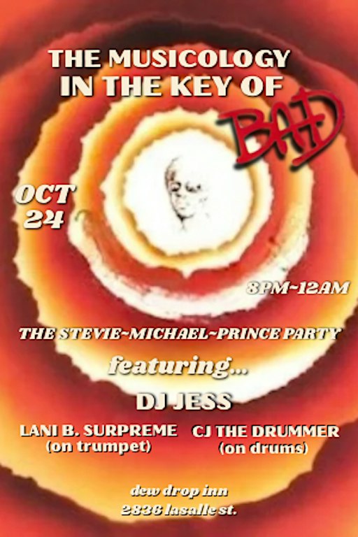 The Musicology in the Key of Bad - The Stevie, Michael, Prince Party