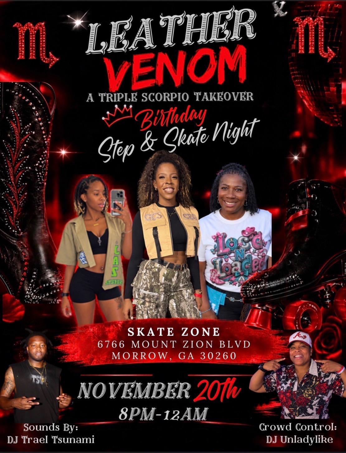 Leather & Venom A Triple Scorpio  Takeover