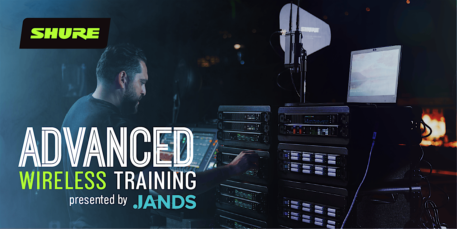 Shure Advanced Wireless Training Sydney