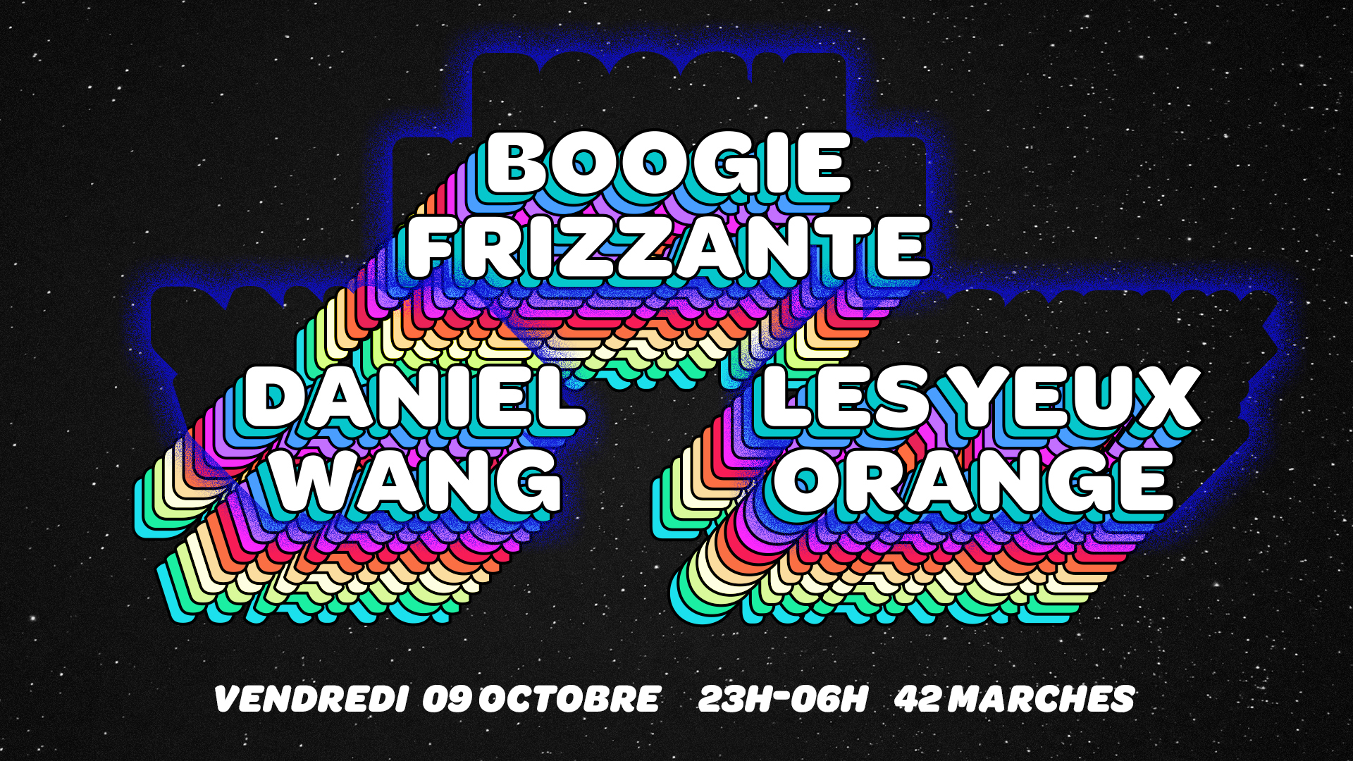 Daniel Wang X Les Yeux Orange X Boogie Frizzante