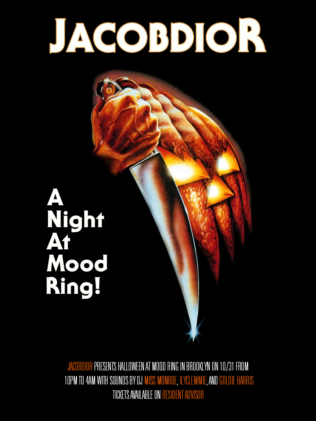 JACOBDIOR PRESENTS HALLOWEEN
