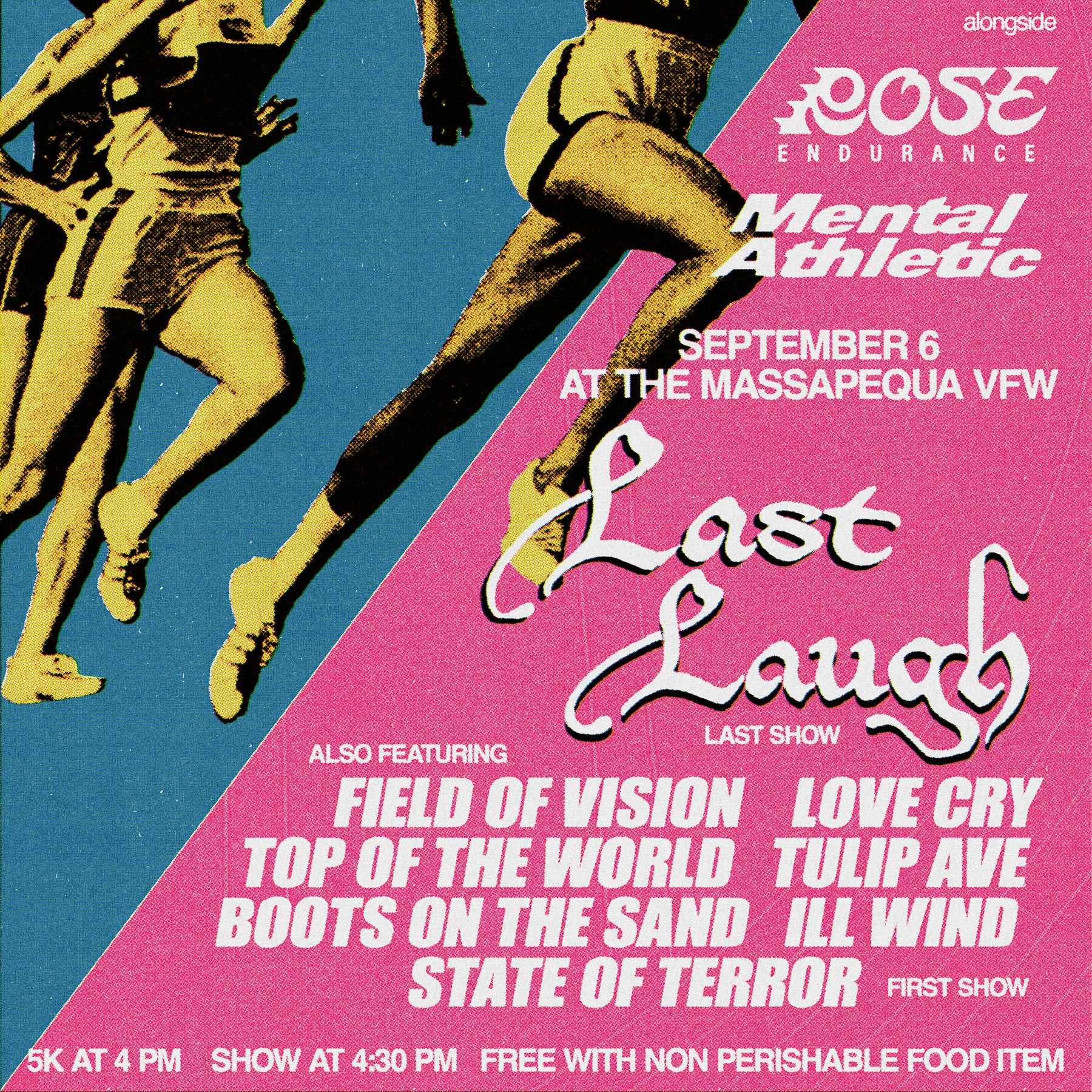 Versatile / LIHC free show + Last Last Laugh show