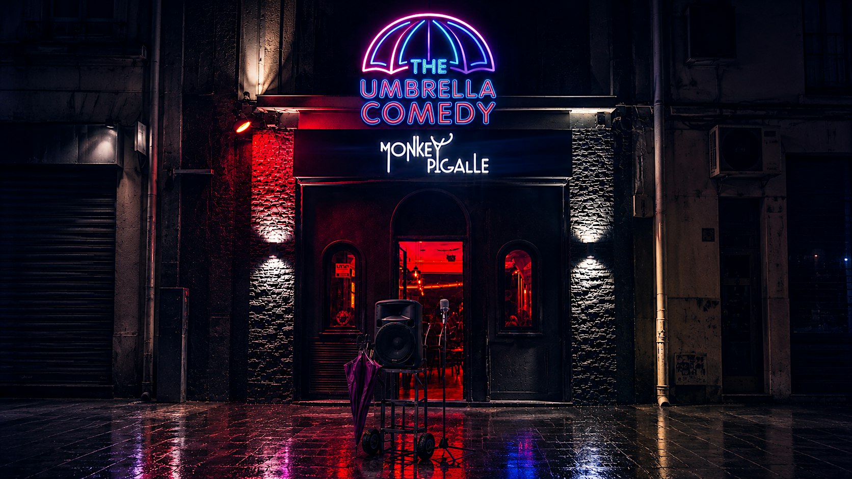 Umbrella Comedy X Monkey pigalle