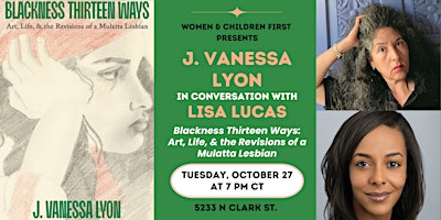 Book Event: Blackness Thirteen Ways by J. Vanessa Lyon