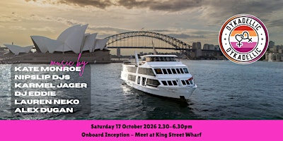Dykadellic - The Ultimate Lesbian Boat Party x Inception | Sat 17 Oct 2026