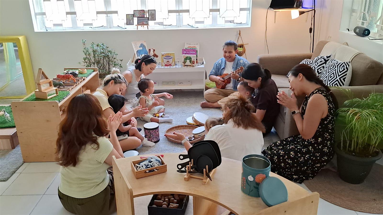 Parent-Accompanied Playgroup Session at Blue House River Valley!
