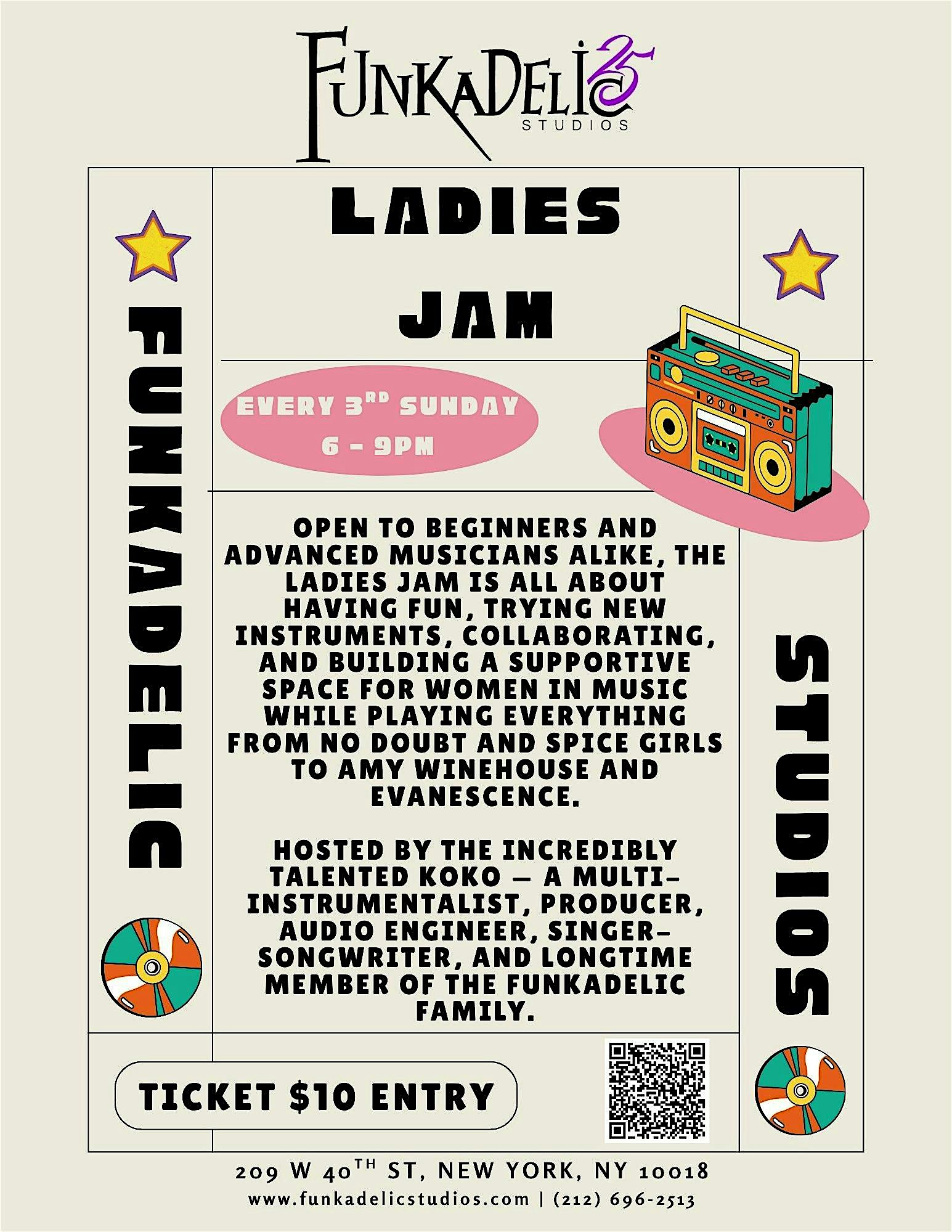 Ladies Jam – A Night of Music, Vibes & Sisterhood