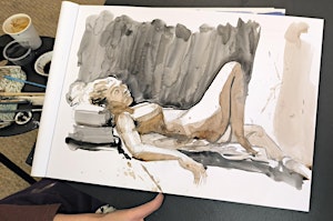 Cours de dessin de modèle vivant /  life drawing