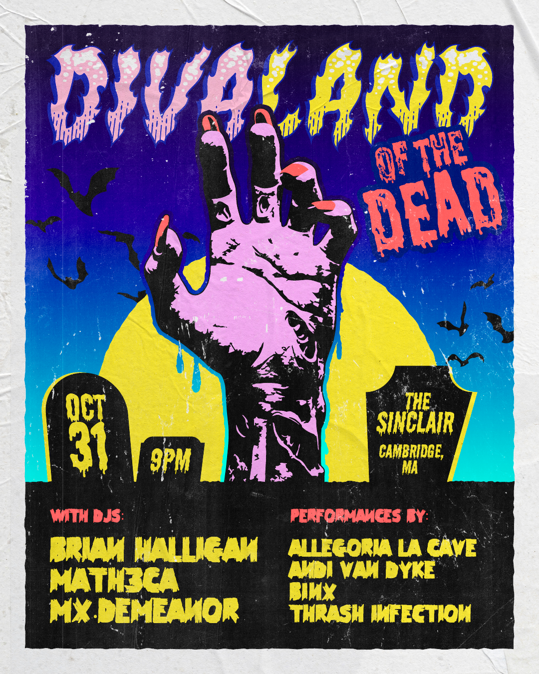 Divaland of the Dead: Brian Halligan, Math3ca, Mx. Demeanor