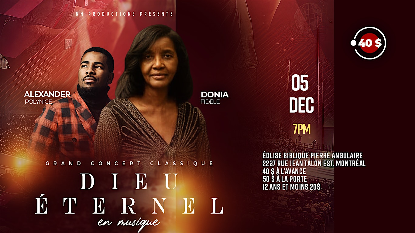 Grand Concert Classique : Dieu Éternel en musique