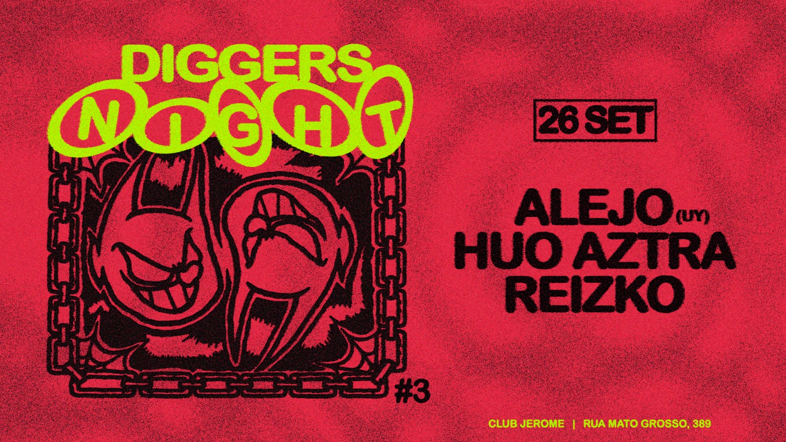 Diggers Night #003 - Club Jerome