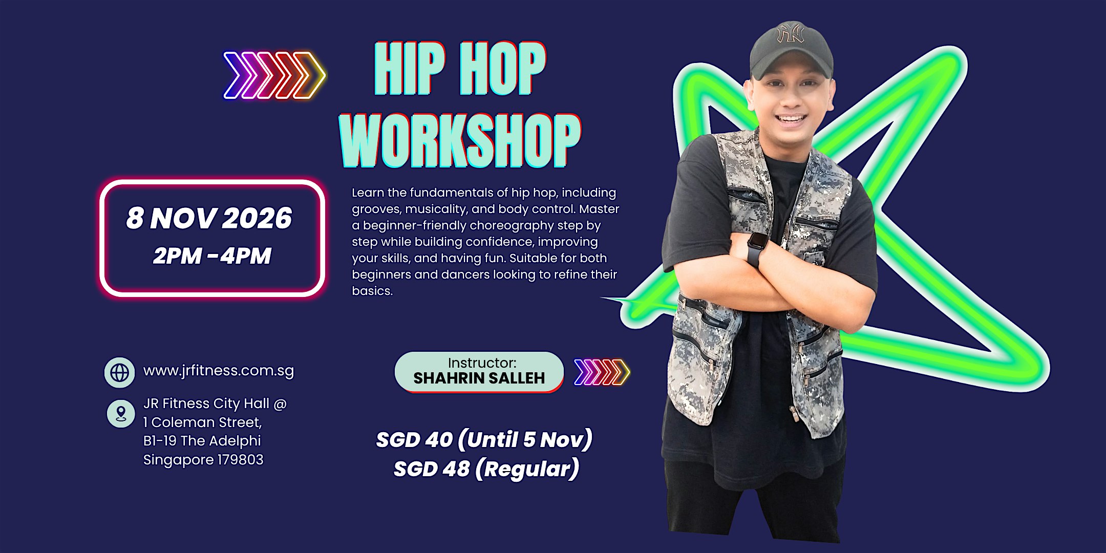 Hip Hop Workshop with Shahrin Salleh