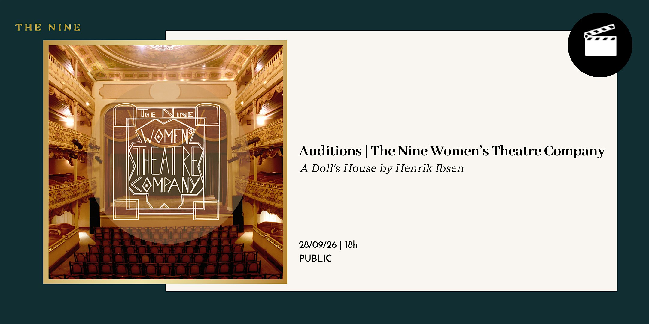 Auditions | The Nine Women’s Theatre Company