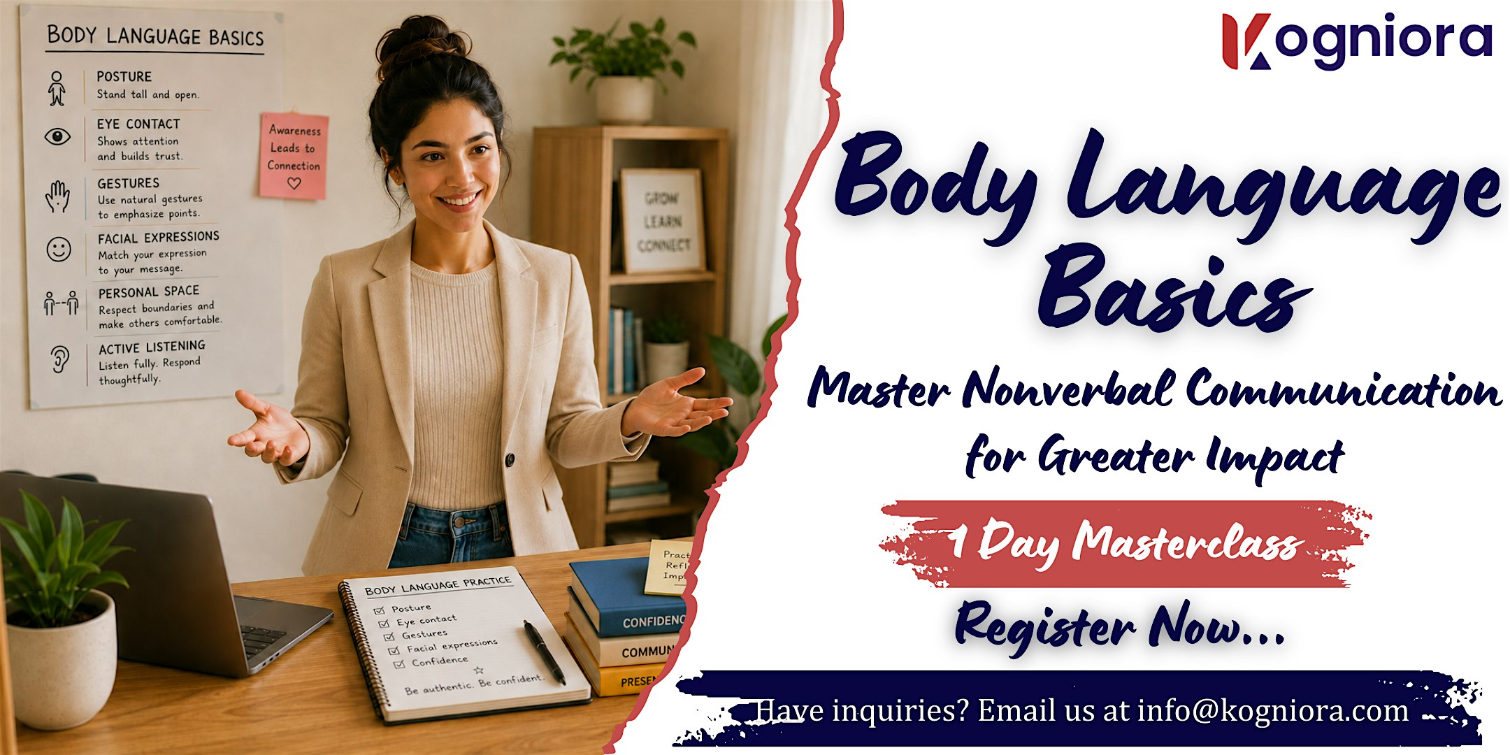 Body Language Basics – Communicate with Confidence in Las Vegas, NV