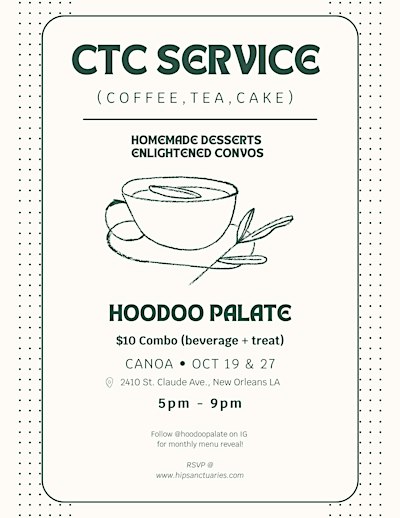 CTC Service (Coffee, Tea, Cake)