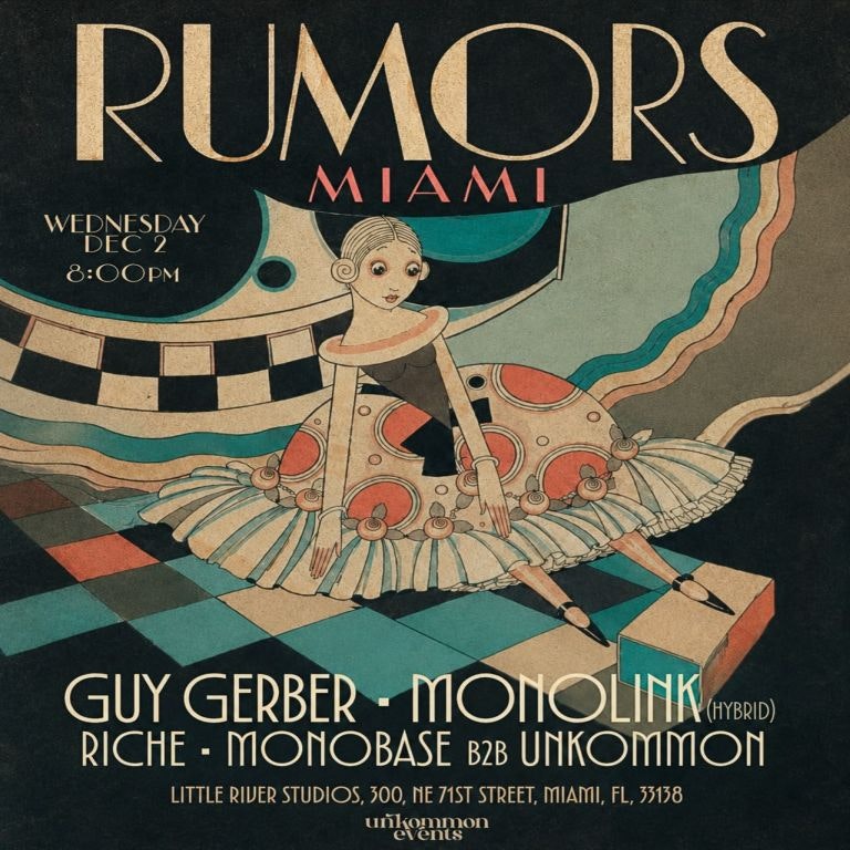Guy Gerber Rumors | Miami Art Week 2026