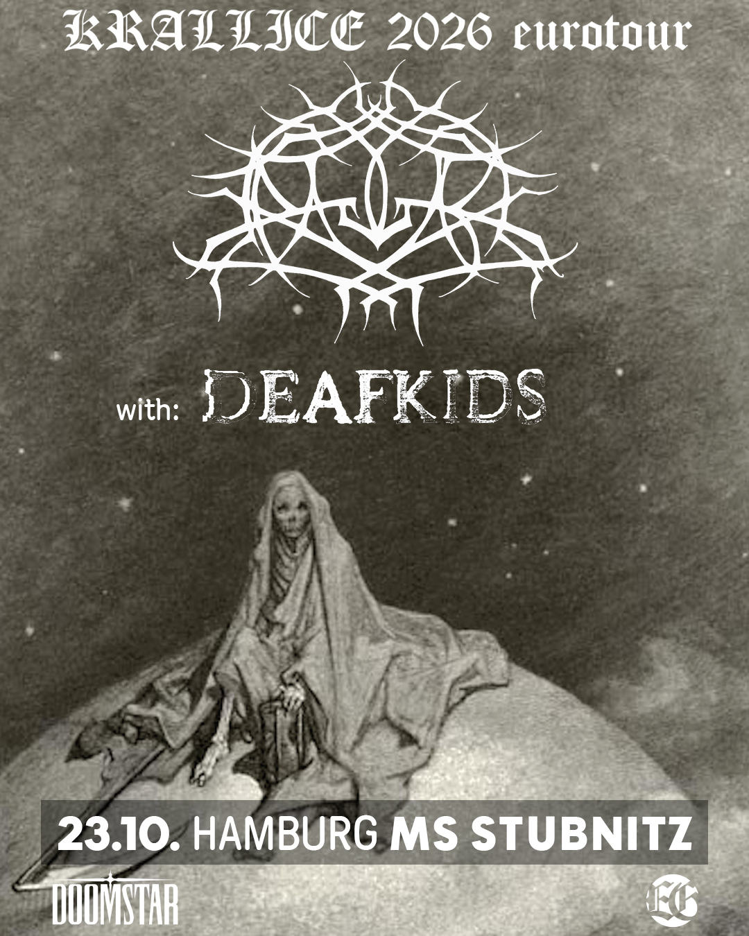 Krallice (us), support: Deafkids (br)