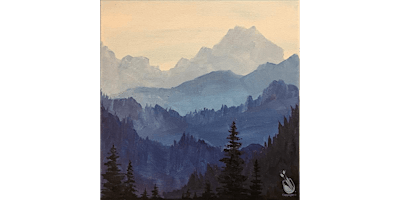 Blue-Ridge Mountains ($3 Drinks!) - Paint and Sip in Denver | Classpop!™