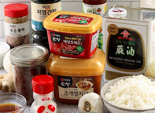 Micro Class: Korean Pantry Ingredients, $50