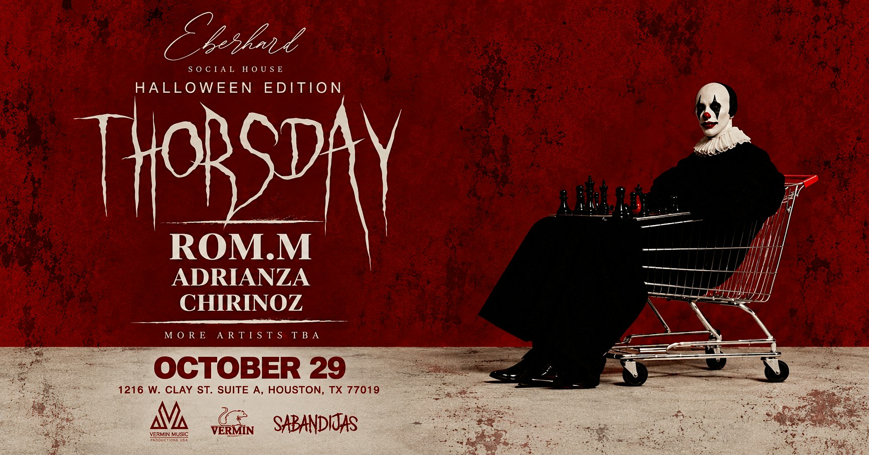 THÖRSDAY Halloween Edition at EberHard