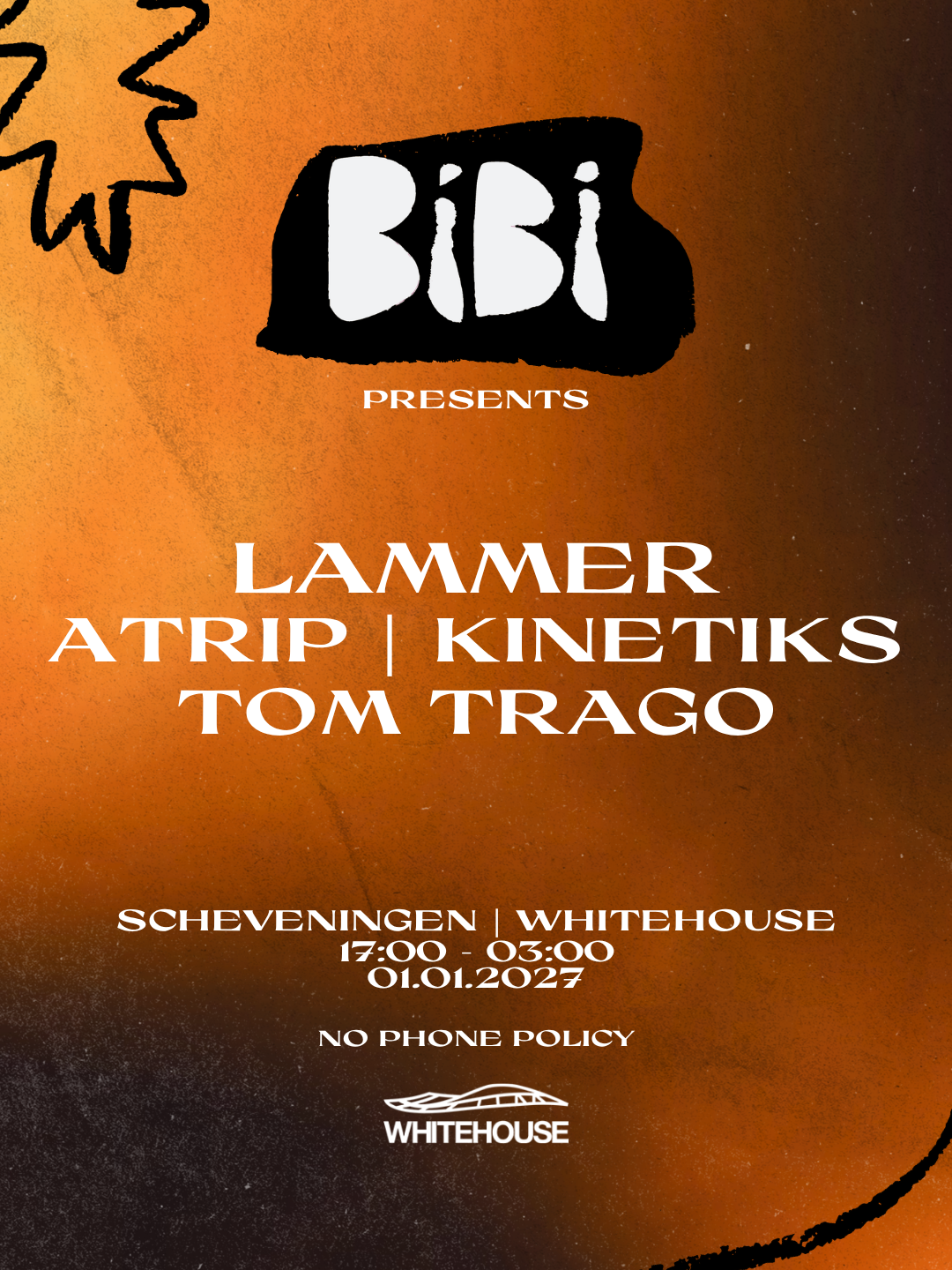 BiBi presents: LAMMER, ATRIP, Tom Trago | Scheveningen