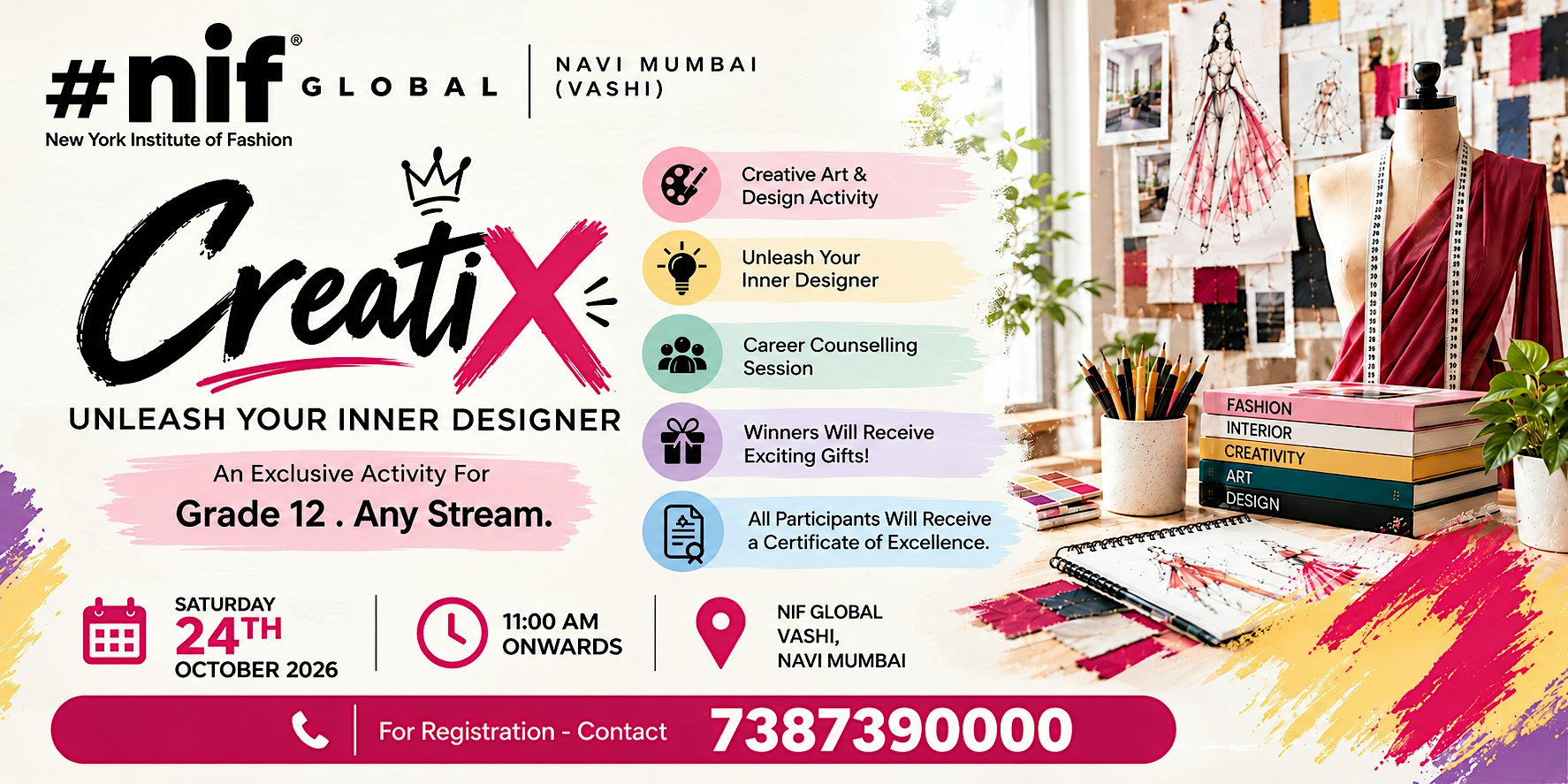 "CREATIX" UNLEASH YOUR INNER CREATIVE!