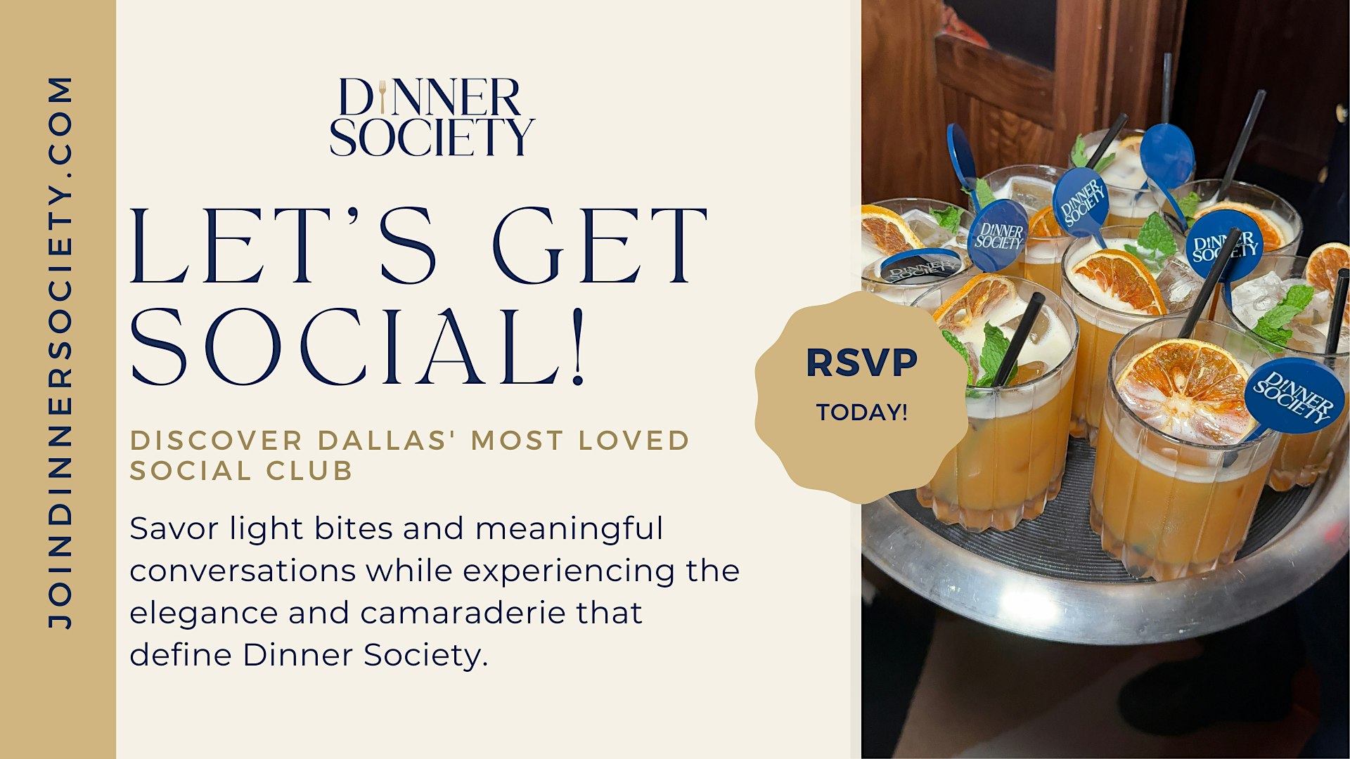 Dallas Dinner Society: A Taste of Dinner Society