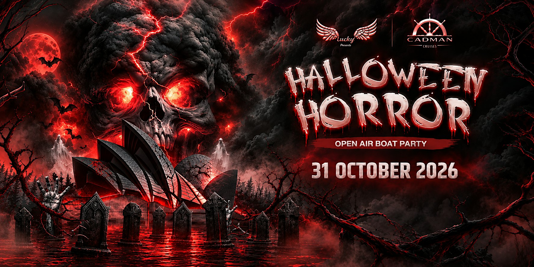 Boat Party | HALLOWEEN HORROR | Open Air Rooftop